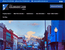 Tablet Screenshot of firstcolorado.com